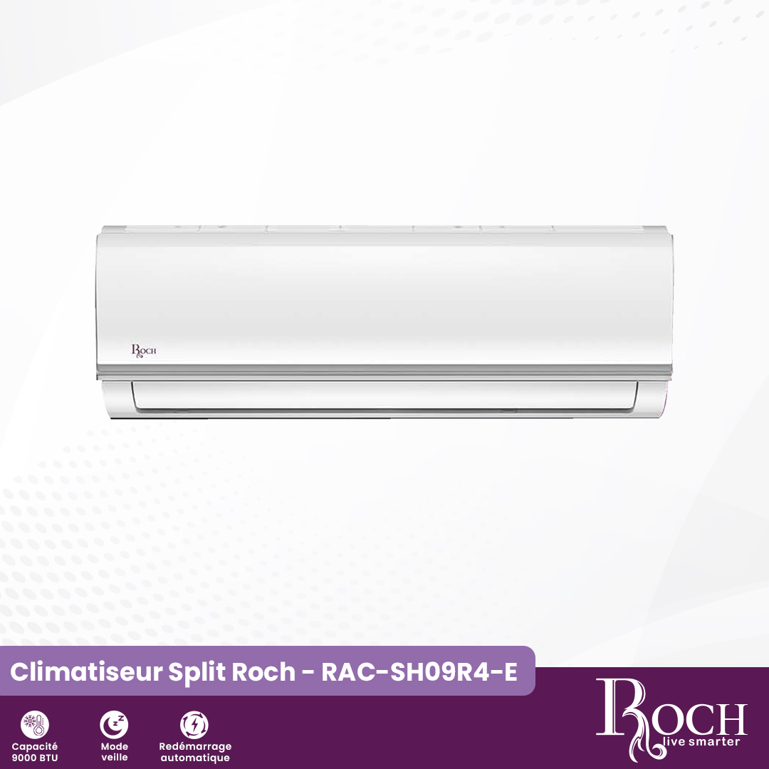 Climatiseur split Roch : RAC-SH09R4-E