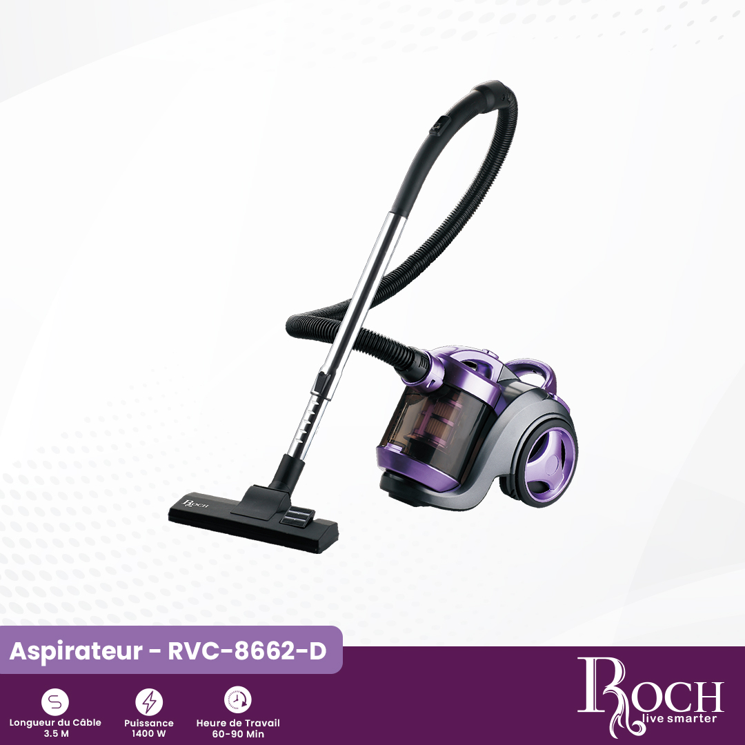 Aspirateur Roch : RVC-8662-D - 1