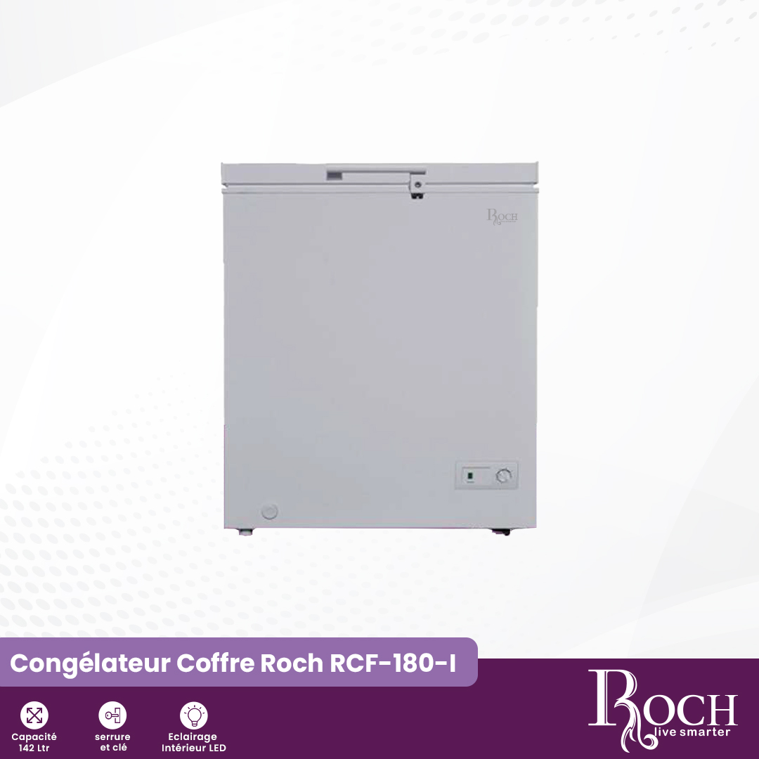 Congélateur coffre Roche : RCF-180-I - 2