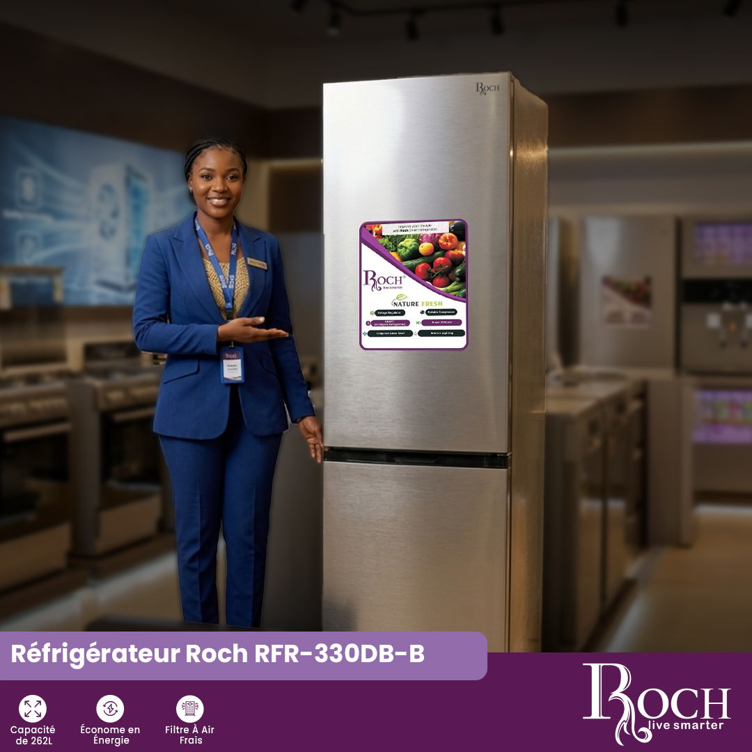 Congélateur inférieur Roch : RFR-330DB-B - 2