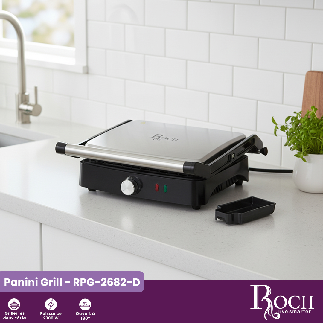 Grill Panini Roch : RPG-2682-D - 3