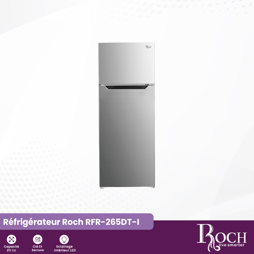 Réfrigérateur Roch : RFR-265DT-I