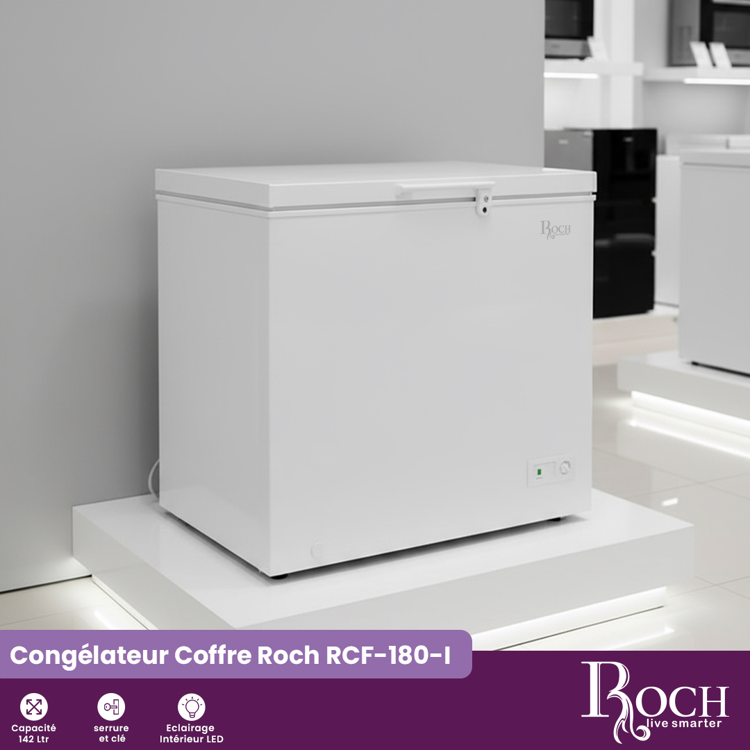 Congélateur coffre Roche : RCF-180-I