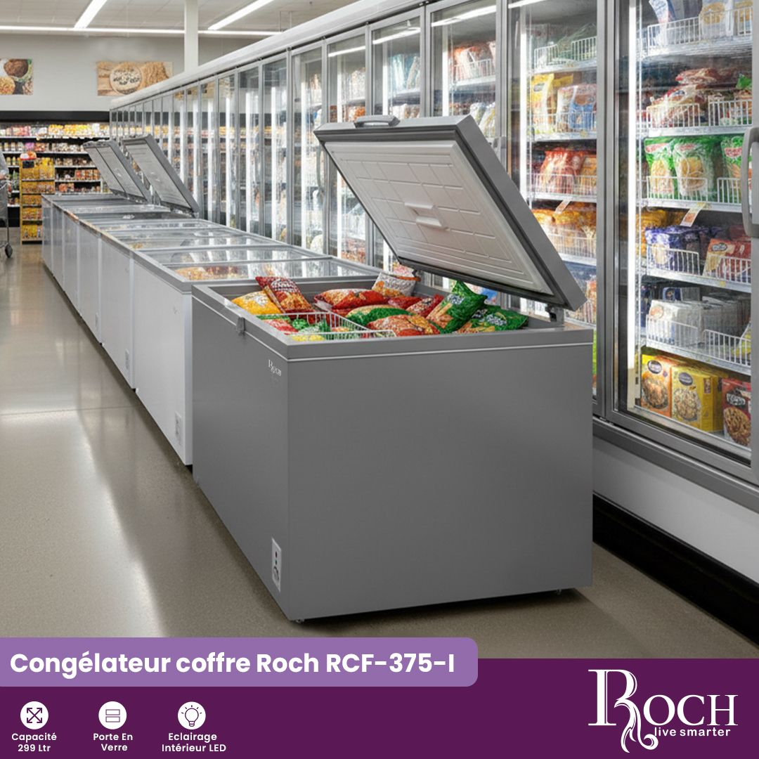 Congélateur coffre Roche : RCF-375-I