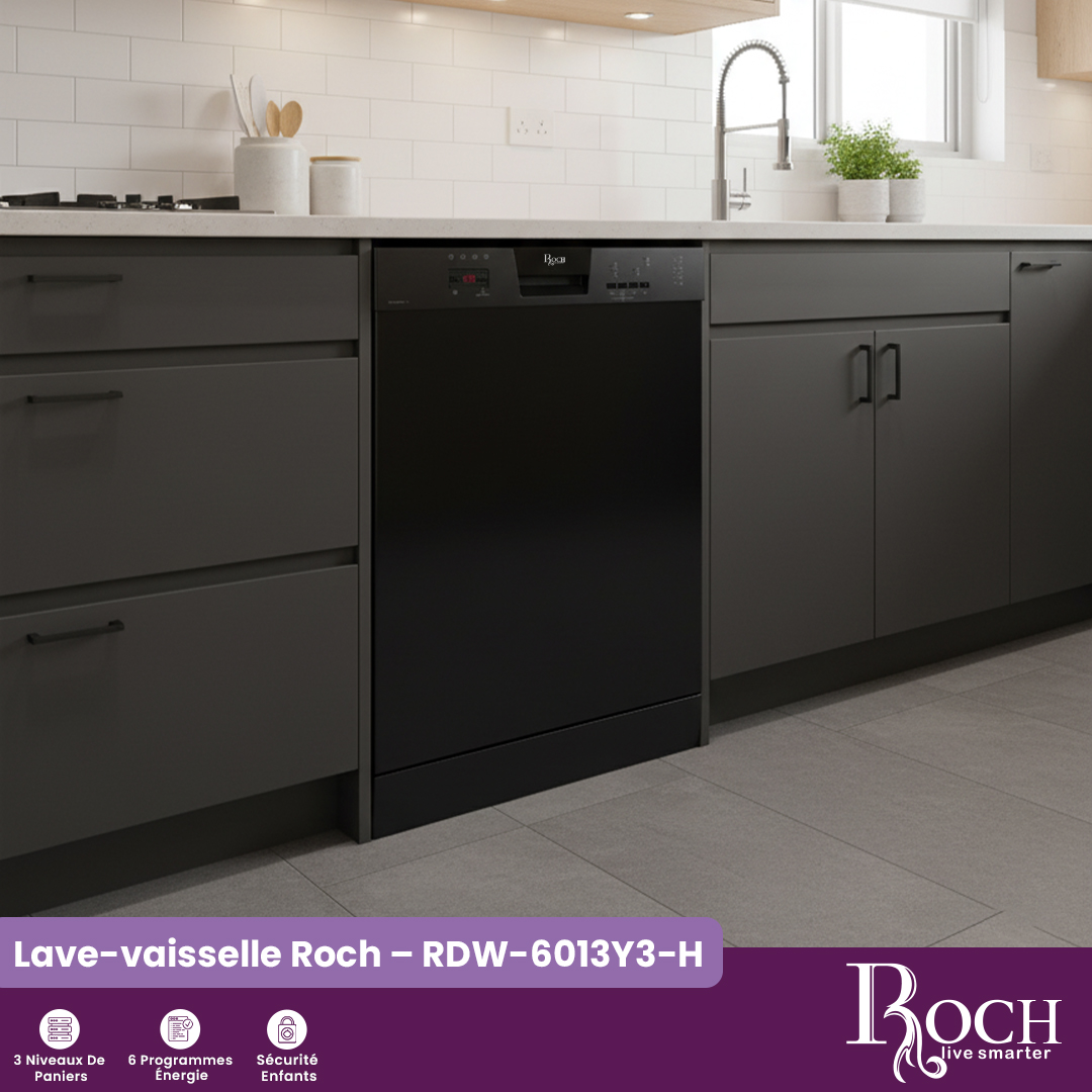 Lave-vaisselle Roch : RDW-6013Y-H