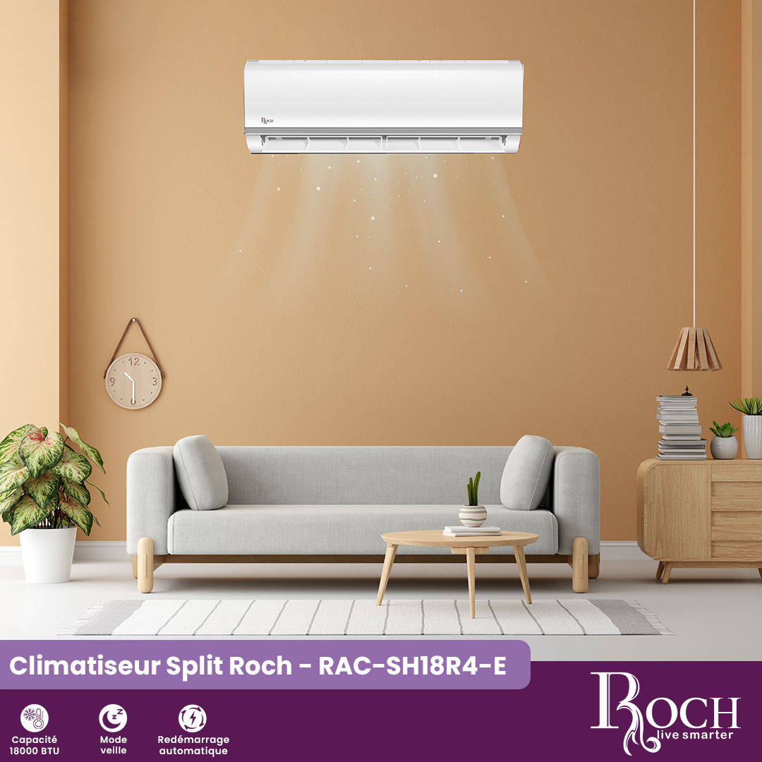 Climatiseur split Roch : RAC-SH18R4-E