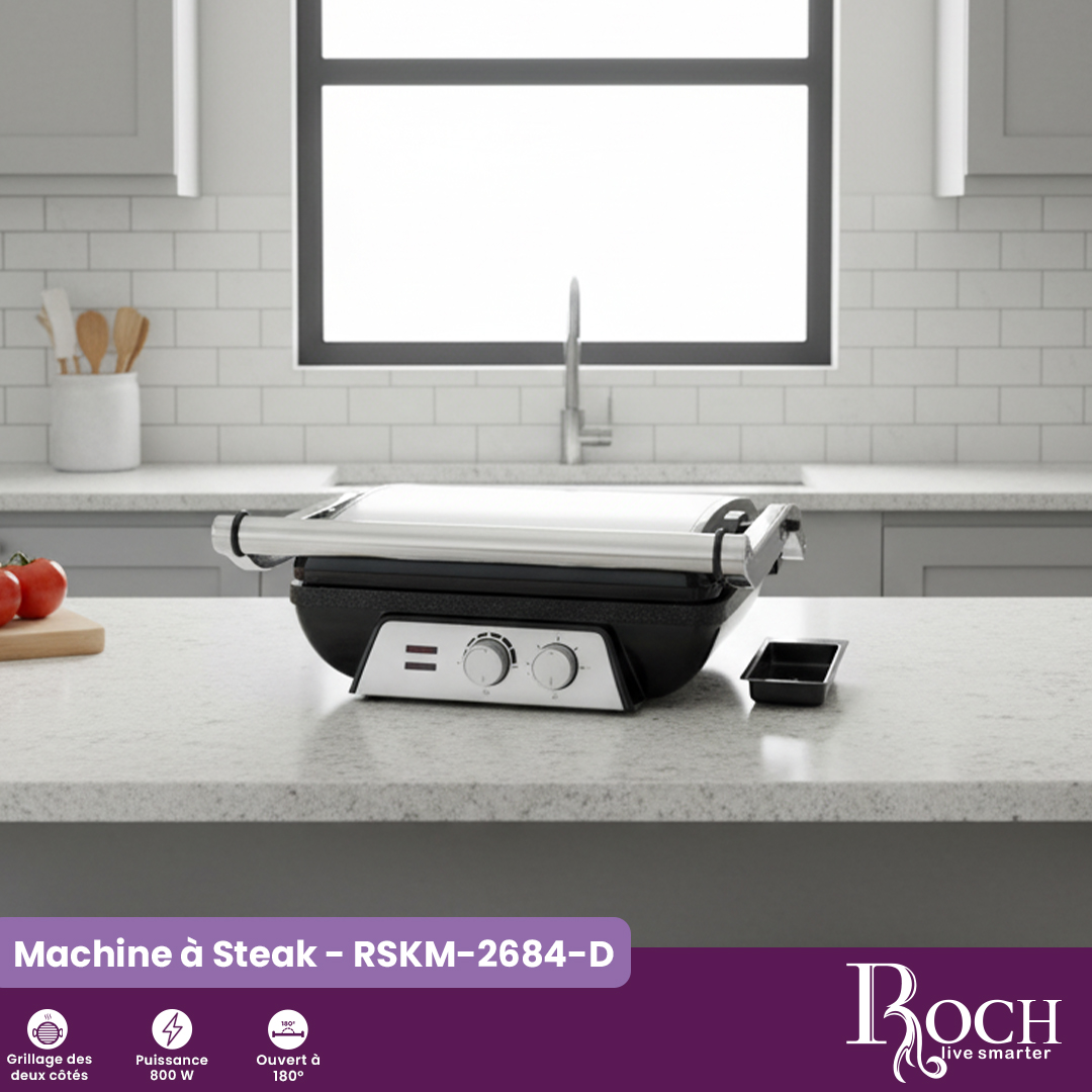Grill Panini Roch : RSKM-2684-D - 3