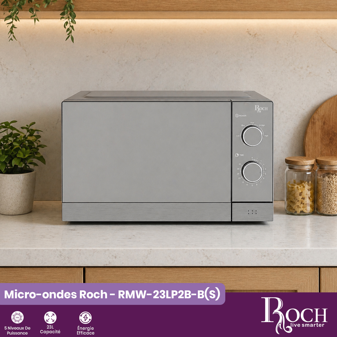 Micro-ondes Roch : RMW-23LP2B-B(S) - 2
