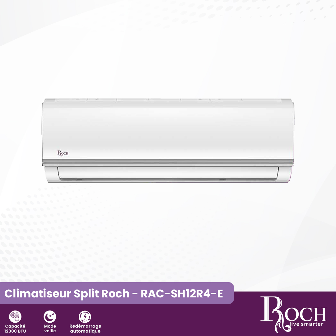 Climatiseur split Roch : RAC-SH12R4-E - 1