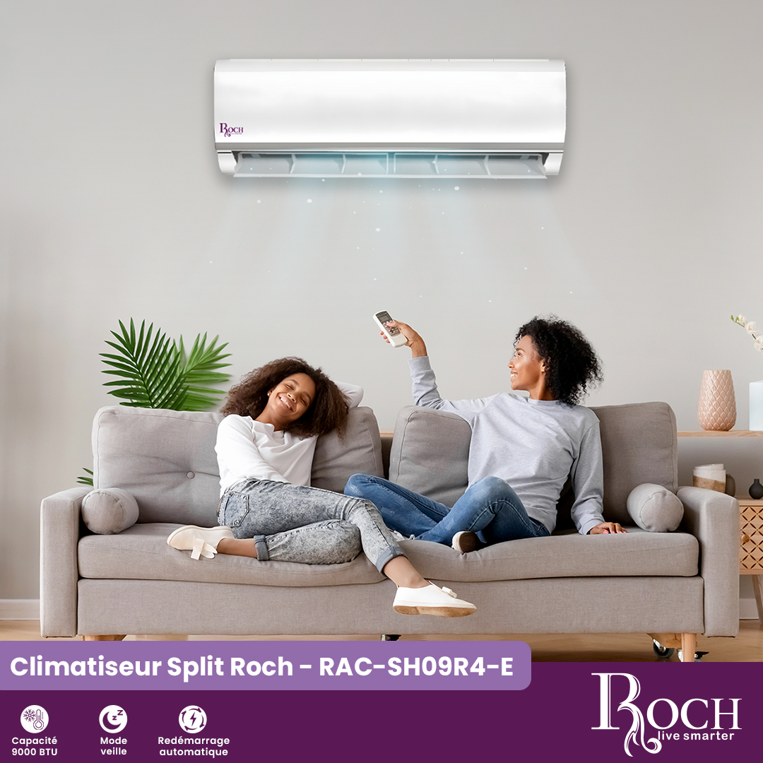 Climatiseur split Roch : RAC-SH09R4-E - 1