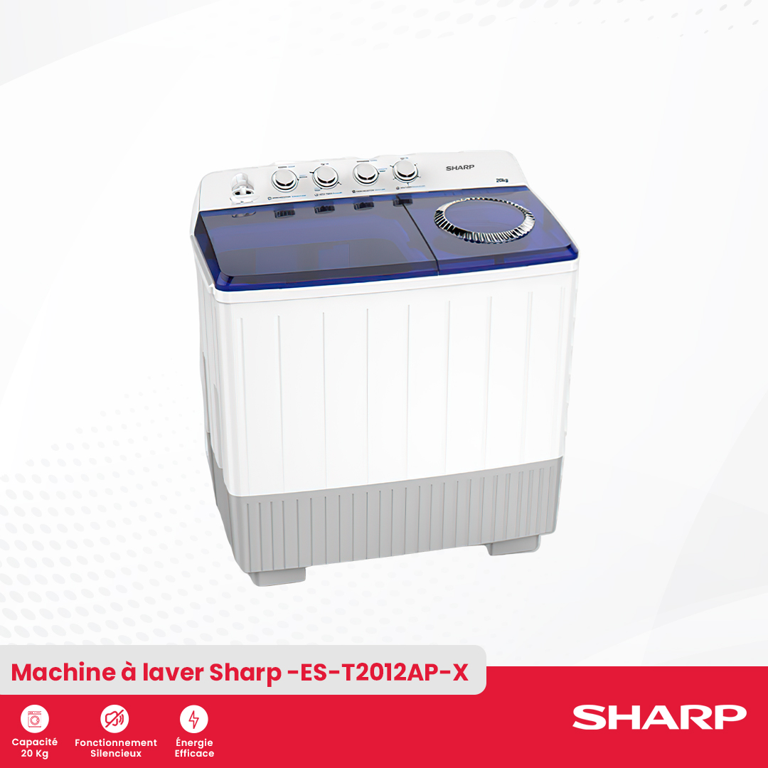 Machine à laver Sharp : ES-T2012AP-X - 1