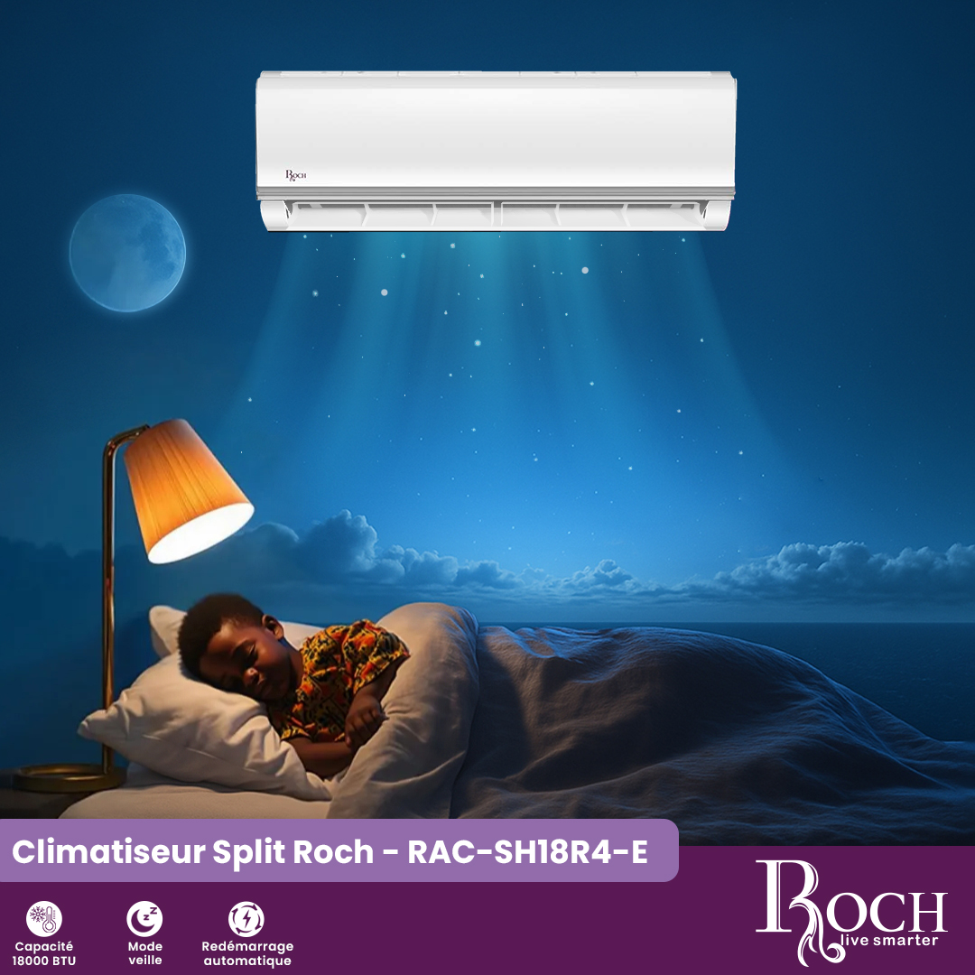 Climatiseur split Roch : RAC-SH18R4-E - 3