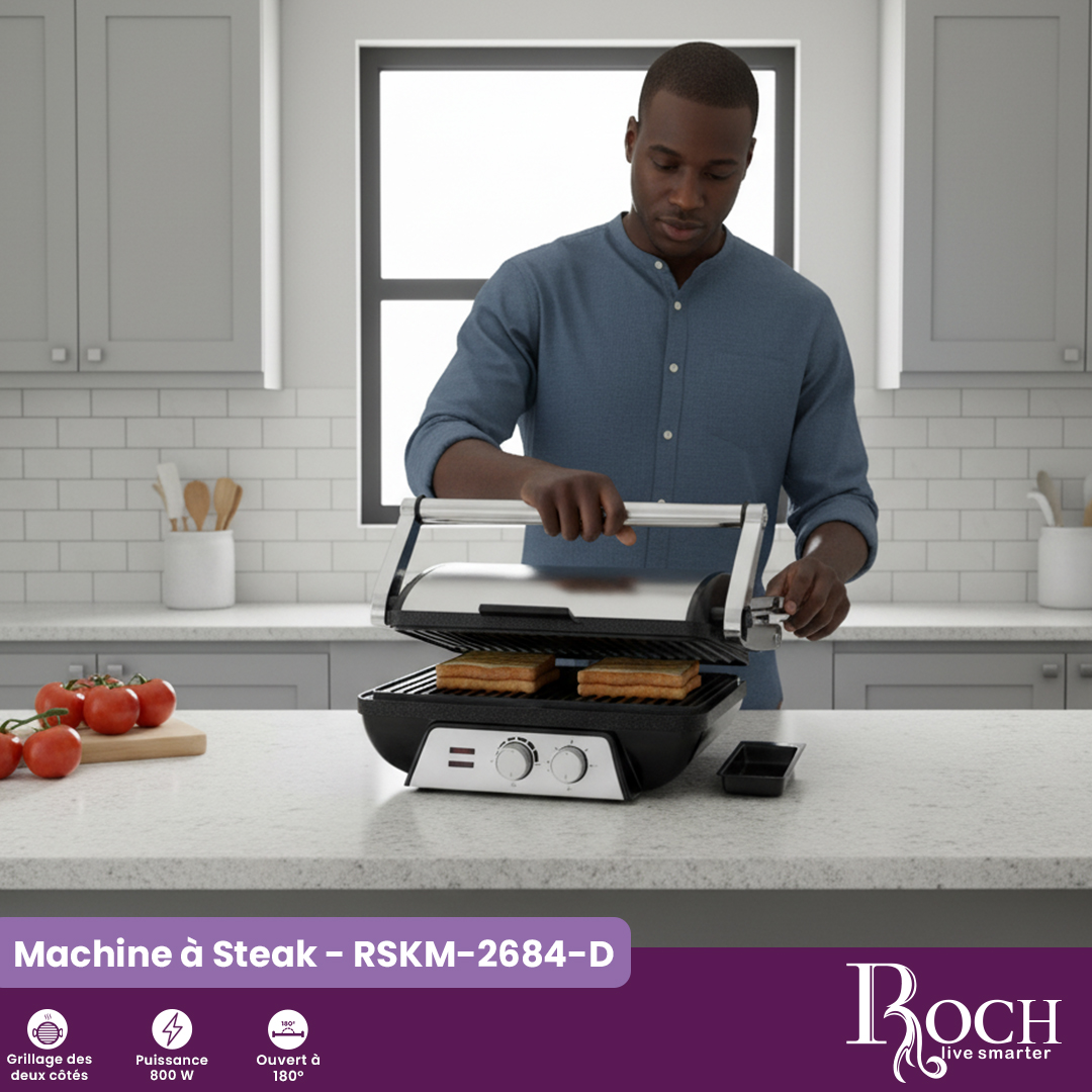Grill Panini Roch : RSKM-2684-D - 1