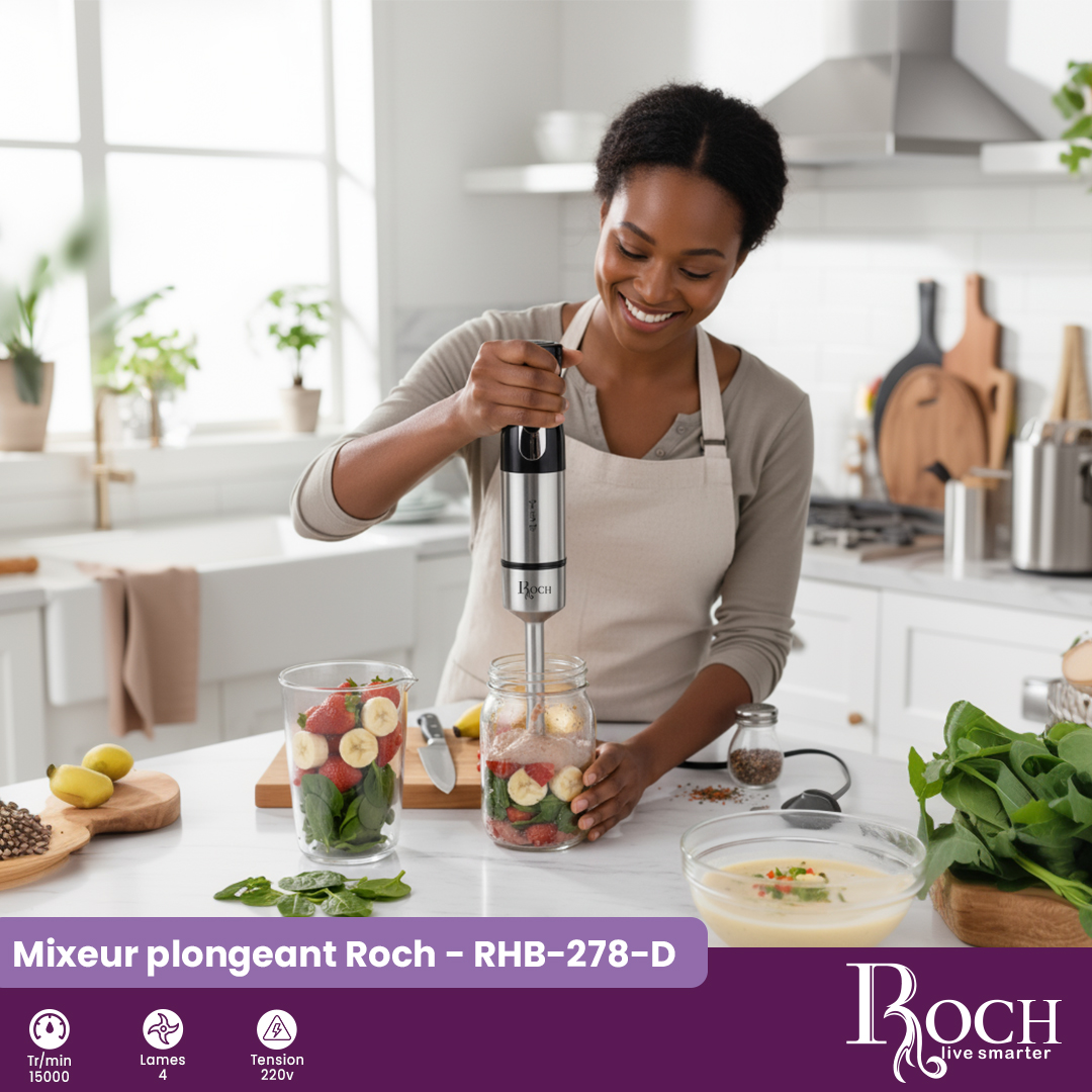 Mixeur plongeant Roch : RHB-278-D - 1