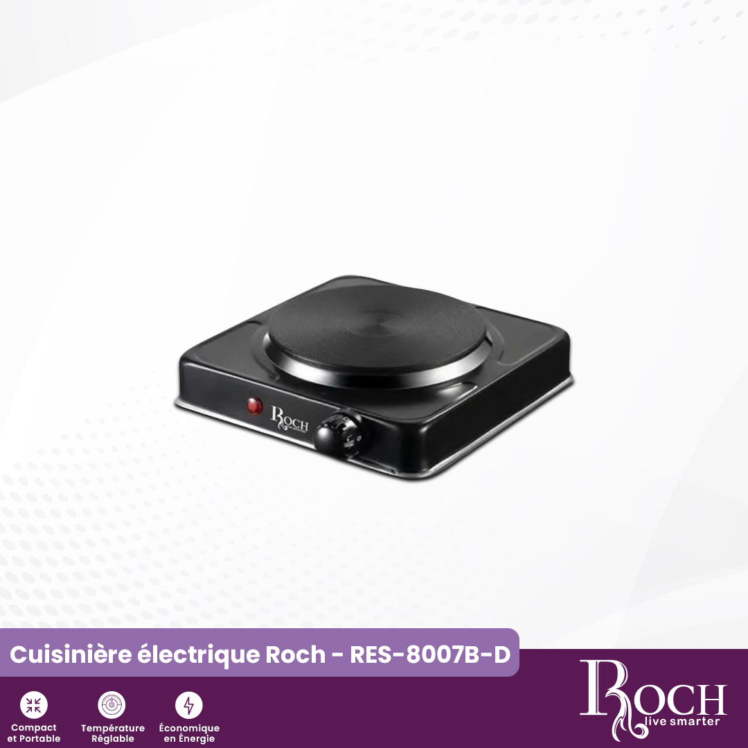 Poêle Électrique Roch : RES-8007B-D - 2