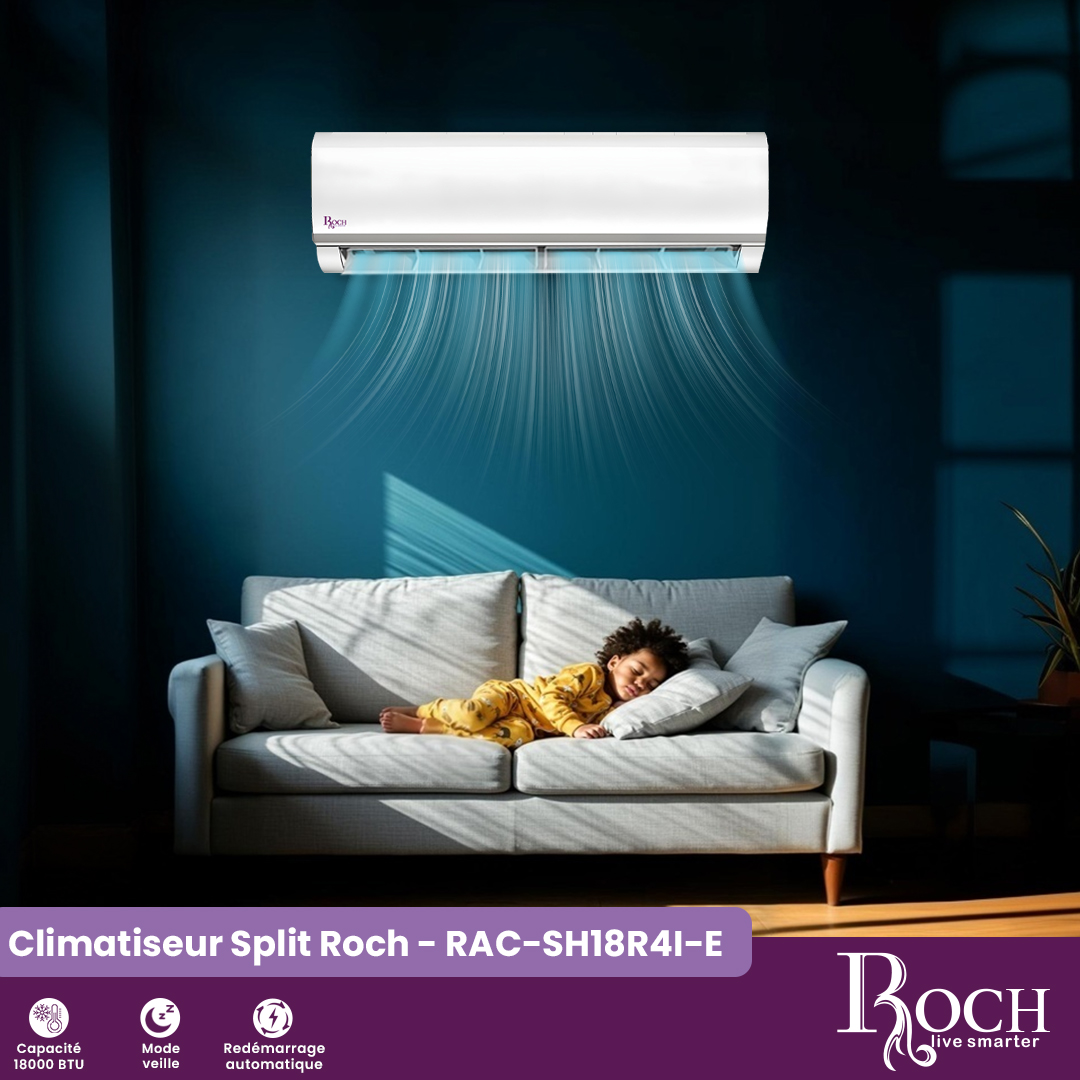 Onduleur Split Roch AC : RAC-SH18R4I-E - 3