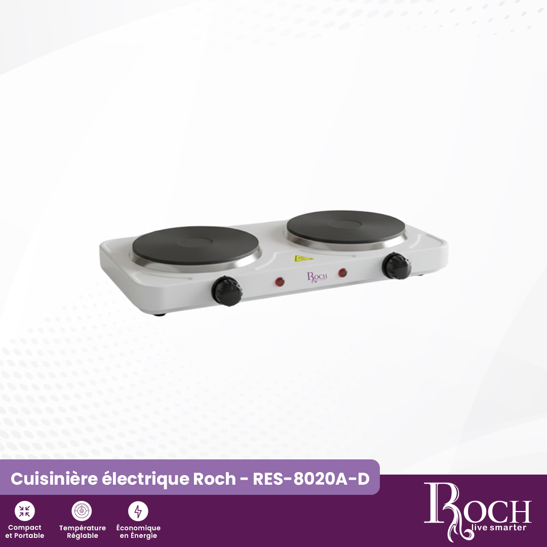 Poêle Électrique Roch : RES-8020A-D - 2
